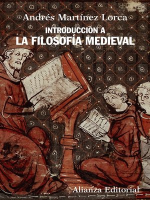 cover image of Introducción a la filosofía medieval